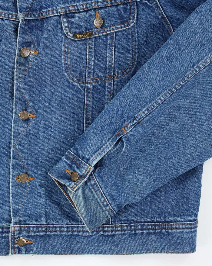 Vintage 90's Stormrider Mustang Heavyweight Denim Jacket - XL sold by Rokit product image thumbnail 4