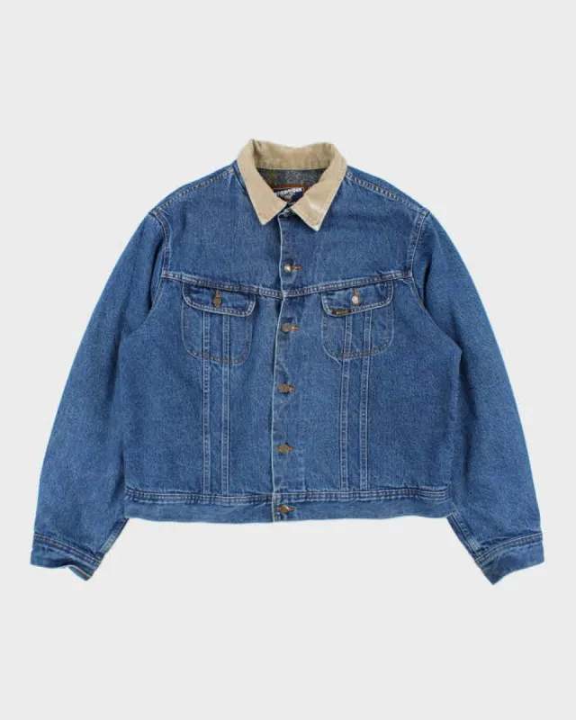 Vintage 90's Stormrider Mustang Heavyweight Denim Jacket - XL sold by Rokit