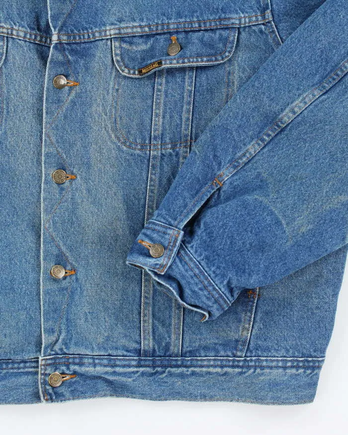 Vintage 90's Stormrider Mustang Oversized Heavyweight Denim Jacket - XXL sold by Rokit product image thumbnail 4