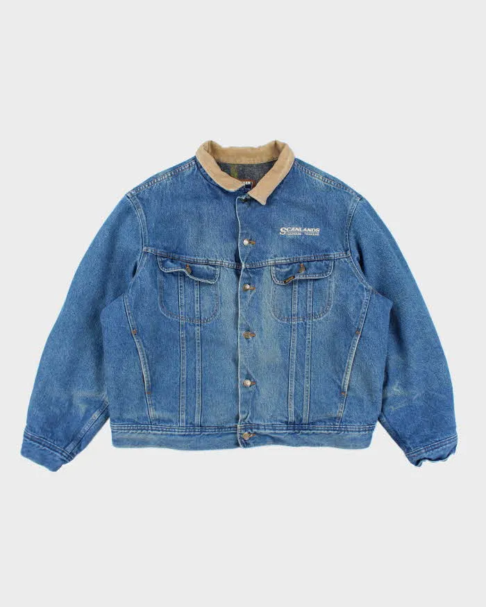 Vintage 90's Stormrider Mustang Oversized Heavyweight Denim Jacket - XXL sold by Rokit