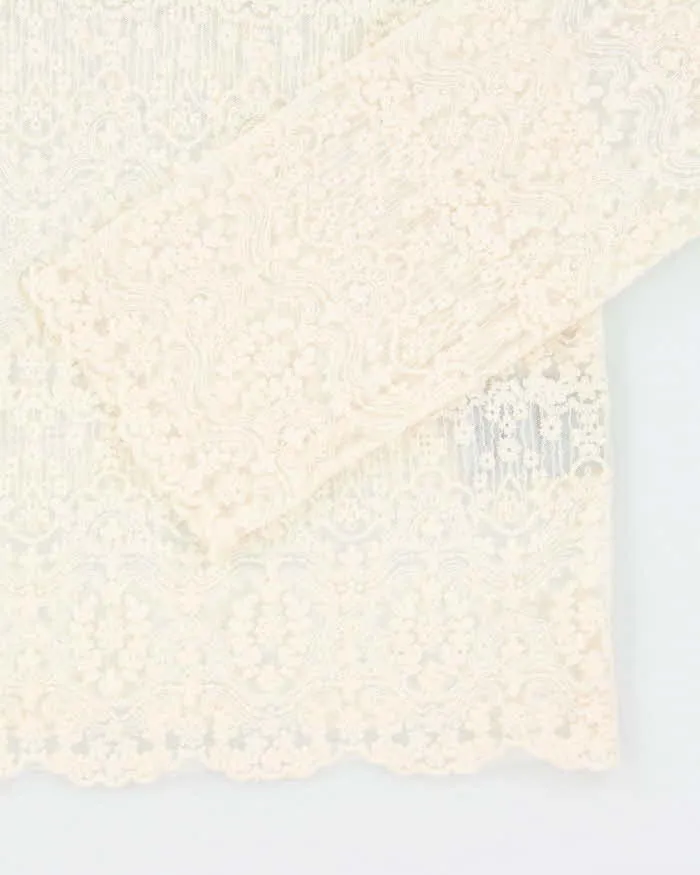 Christian Dior Wool Lace Blouse - M sold by Rokit product image thumbnail 5