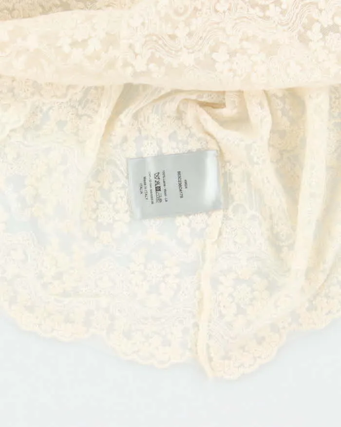 Christian Dior Wool Lace Blouse - M sold by Rokit product image thumbnail 4