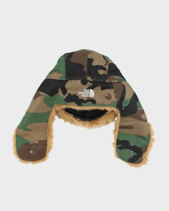Vintage The North Face Camouflage Lined Cold Weather Hat - OS sold by Rokit