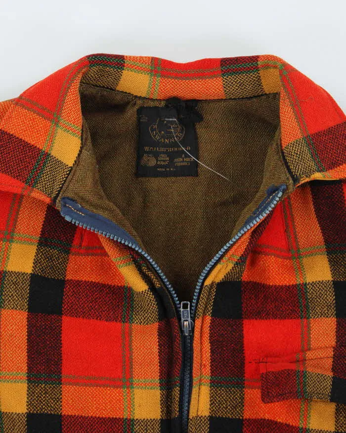 Vintage 70's Heavyweight Wool Zip Up Shacket - L sold by Rokit product image thumbnail 3