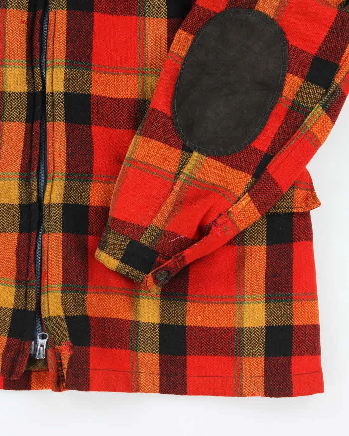 Vintage 70's Heavyweight Wool Zip Up Shacket - L sold by Rokit product image thumbnail 4