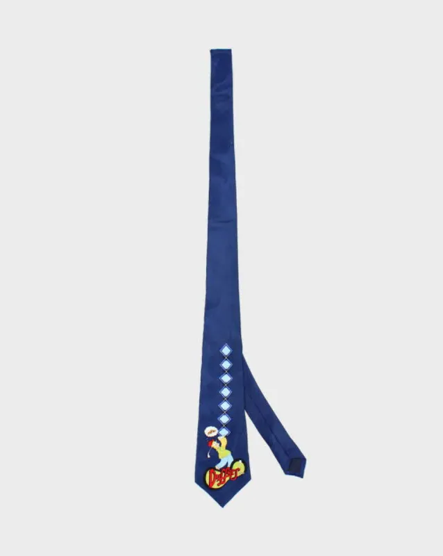 Vintage 2000's Homer Simpson Graphic Tie sold by Rokit