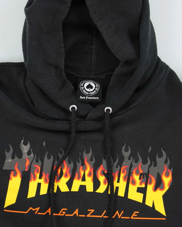 Vintage 2000's Thrasher Flame Logo Hoodie - L sold by Rokit product image thumbnail 3