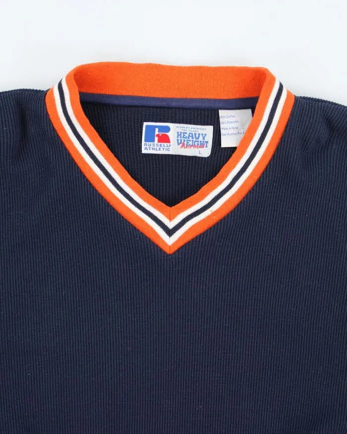 Vintage 90's Russell Athletic V-Neck Heavyweight Sweatshirt - L sold by Rokit product image thumbnail 3