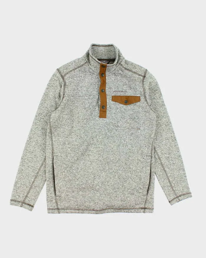 Vintage 2000's Eddie Bauer Snap Button Fleece - M sold by Rokit