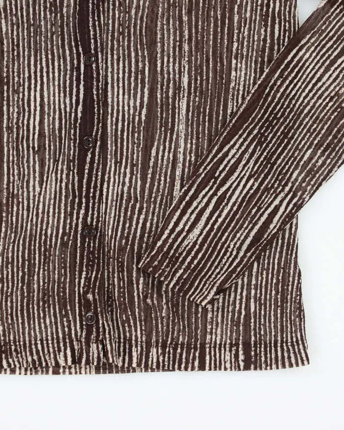 Y2k 00s Mexx Mesh Button-up Blouse - L sold by Rokit product image thumbnail 4