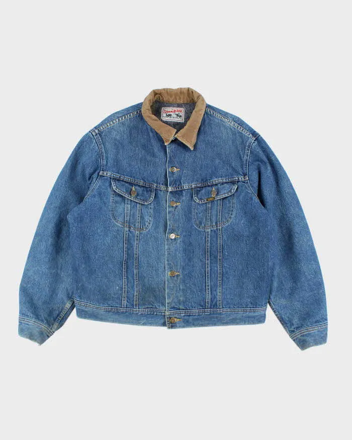 Vintage 90's Lee Stormrider Heavyweight Denim Jacket - XL sold by Rokit