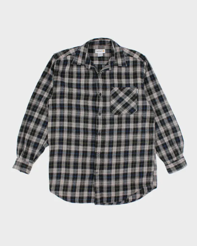 Vintage 2000's Carhartt Oversized Flannel Shirt - M sold by Rokit