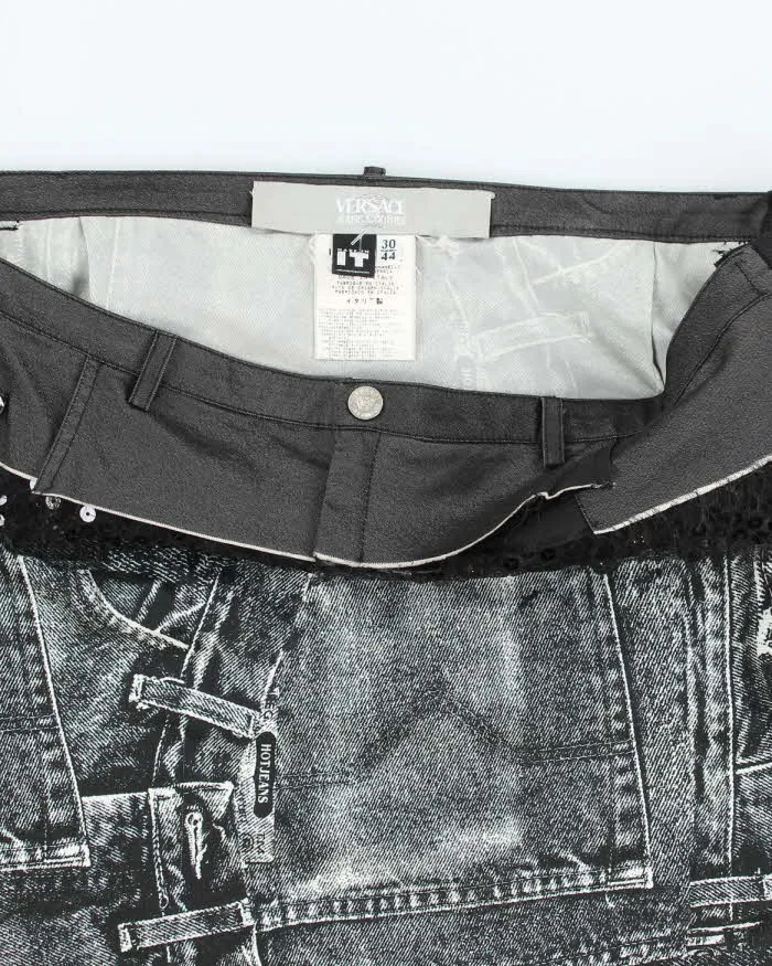 Vintage Y2K Versace Graphic Print Skirts - W34 L19 sold by Rokit product image thumbnail 3