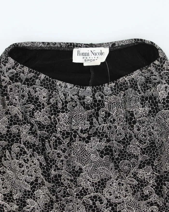 Y2k 00s Ronni Nicole Pattern Skirt - S sold by Rokit product image thumbnail 3