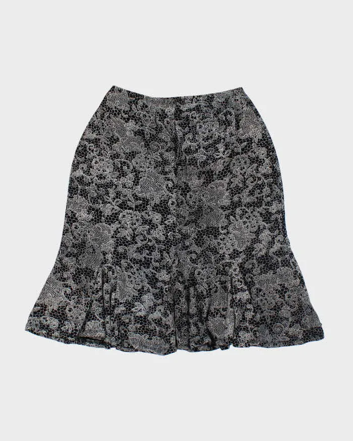 Y2k 00s Ronni Nicole Pattern Skirt - S sold by Rokit product image thumbnail 2