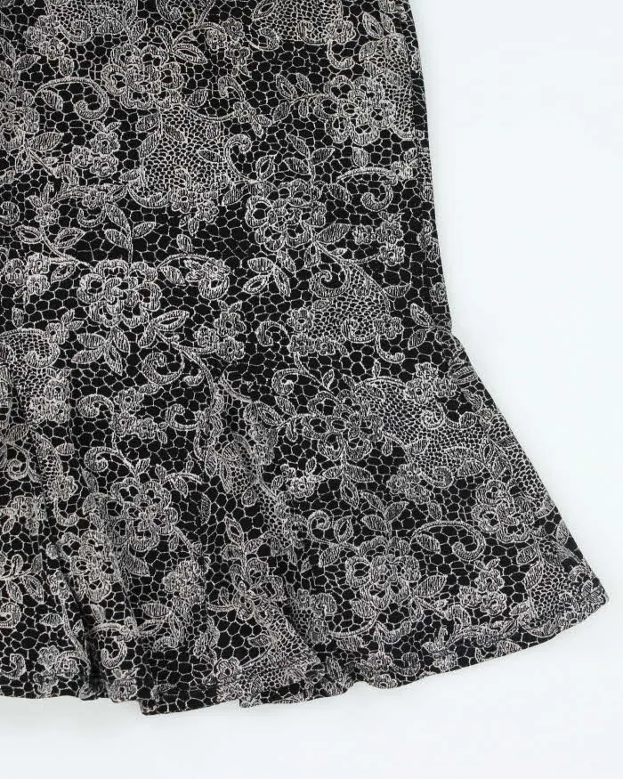 Y2k 00s Ronni Nicole Pattern Skirt - S sold by Rokit product image thumbnail 4