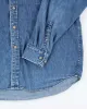 Vintage Eddie Bauer Button Up Denim Shirt - M sold by Rokit