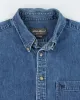 Vintage Eddie Bauer Button Up Denim Shirt - M sold by Rokit