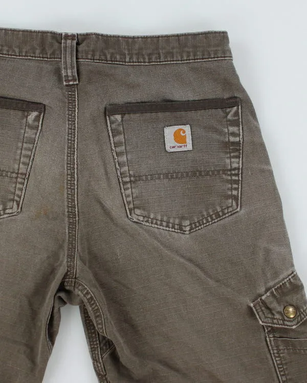 Vintage Carhartt Workwear Cargo Shorts - W30 L10 sold by Rokit product image thumbnail 4
