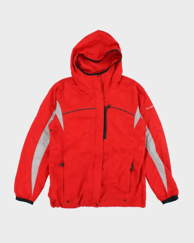 Vintage Women's Columbia Lightweight Hooded Windbreaker Jacket - L sold by Rokit