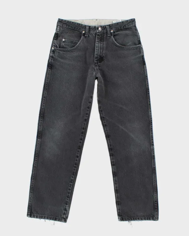 Vintage Wrangler Straight Leg Grey Stone Wash Jeans - W28 L27 sold by Rokit