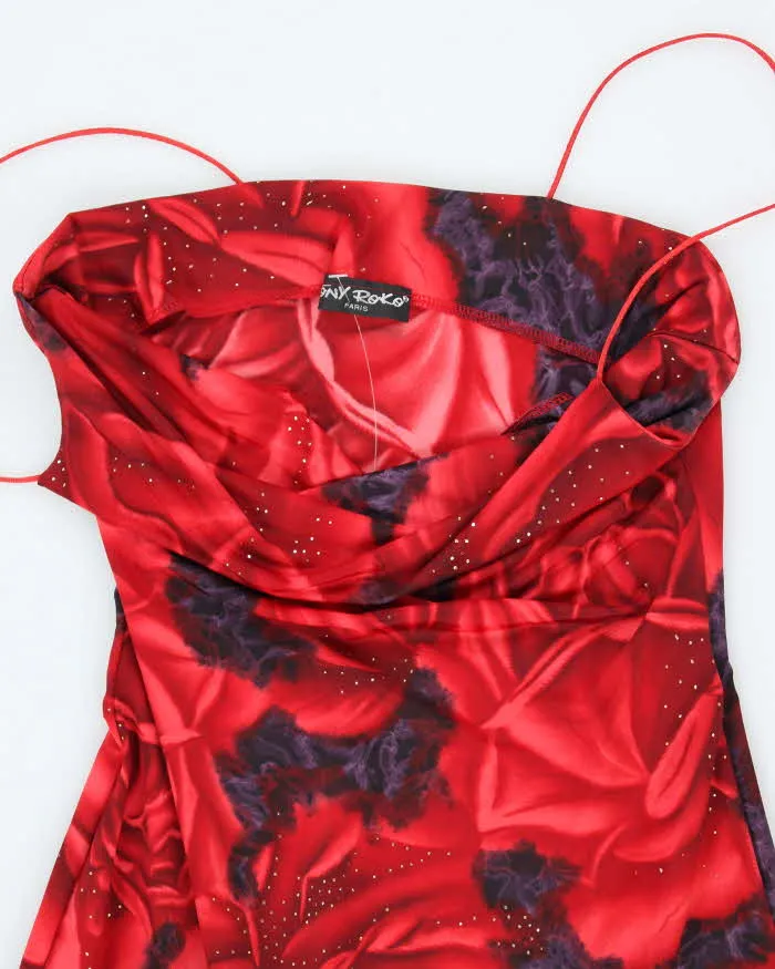 Y2k 00s Tony Roko Floral Dress - S sold by Rokit product image thumbnail 3