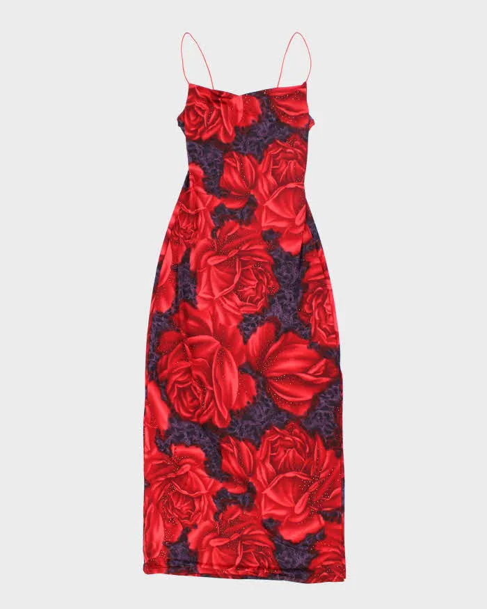 Y2k 00s Tony Roko Floral Dress - S sold by Rokit
