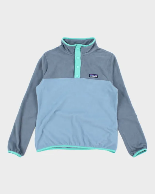 Vintage Patagonia Snap Quarter Button Lightweight Fleece - S sold by Rokit