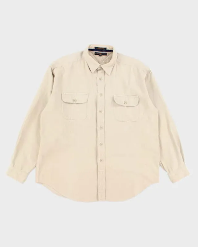 Vintage 90's Tommy Hilfiger Heavyweight Corduroy Shirt - XL sold by Rokit
