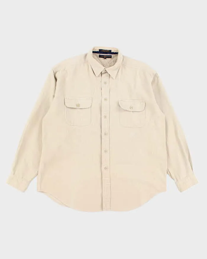 Vintage 90's Tommy Hilfiger Heavyweight Corduroy Shirt - XL sold by Rokit