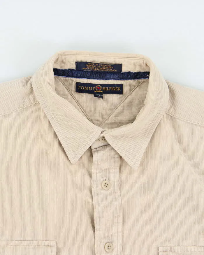 Vintage 90's Tommy Hilfiger Heavyweight Corduroy Shirt - XL sold by Rokit product image thumbnail 3