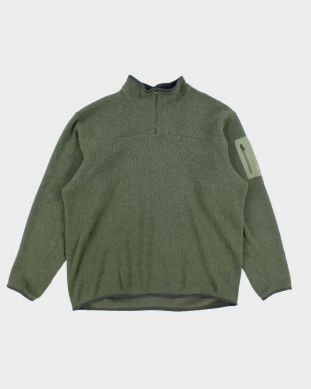 Vintage 2000's Arc'teryx Quarter Zip Oversized Fleece - XL sold by Rokit