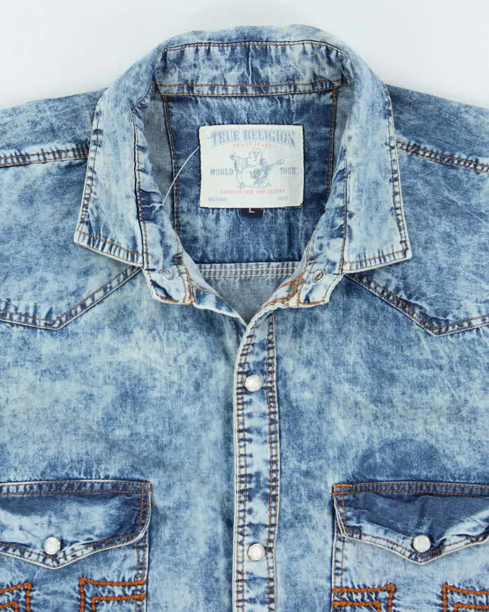 Y2k 00s True Religion Long Sleeve Shirt - L sold by Rokit product image thumbnail 3
