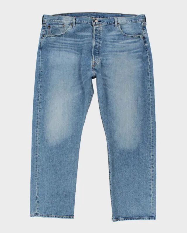 Mens Blue Medium Wash 501 Levi's Jeans - W44 L31 sold by Rokit