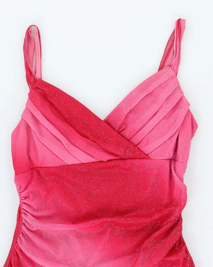 Y2k 00s Jessica Pink Sparkly Dress - S sold by Rokit product image thumbnail 4