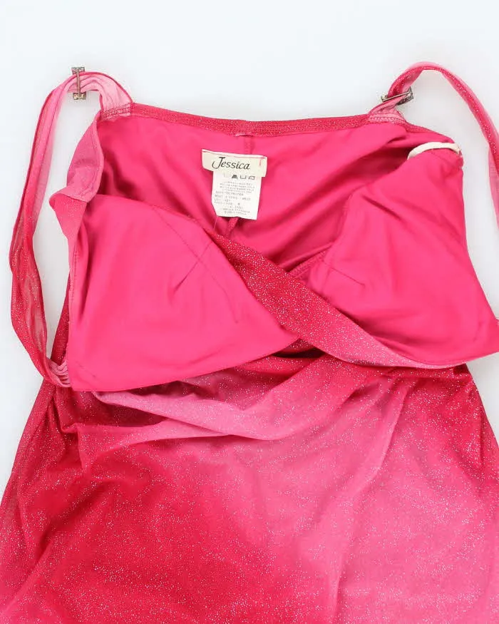 Y2k 00s Jessica Pink Sparkly Dress - S sold by Rokit product image thumbnail 3