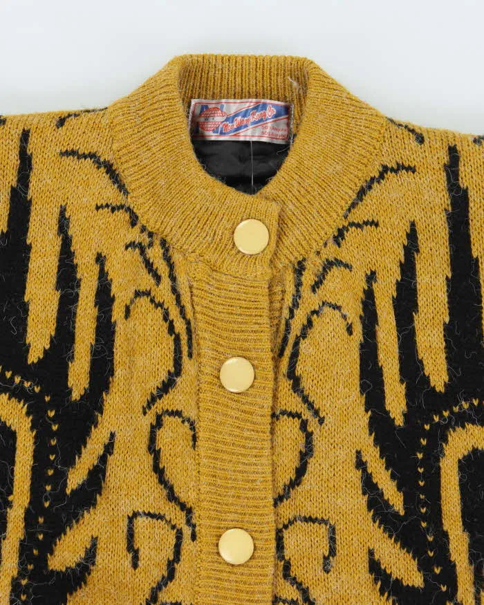 Vintage 80s W.K Angora Blend Lined Cardigan - L sold by Rokit product image thumbnail 3