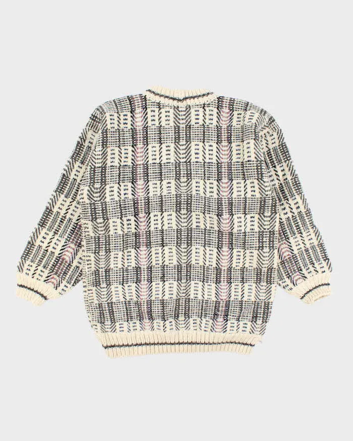 Vintage Handmade Chunky Knit Wool Jumper - L sold by Rokit product image thumbnail 2