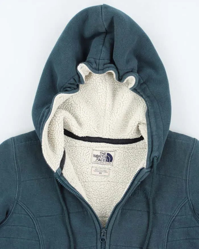 Vintage 2000's Women's The North Face Full Zip Hooded Fleece - XS sold by Rokit product image thumbnail 3