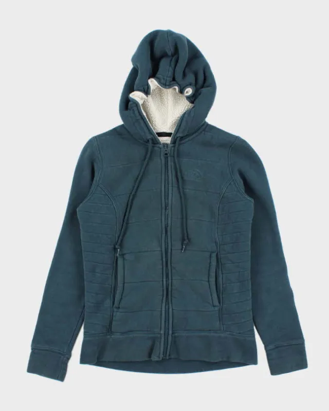 Vintage 2000's Women's The North Face Full Zip Hooded Fleece - XS sold by Rokit