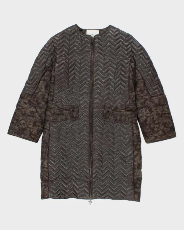 Vintage Women's Moncler Down Filled Insulated Long Jacket - M sold by Rokit
