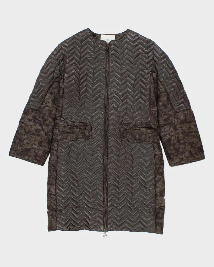 Vintage Women's Moncler Down Filled Insulated Long Jacket - M sold by Rokit