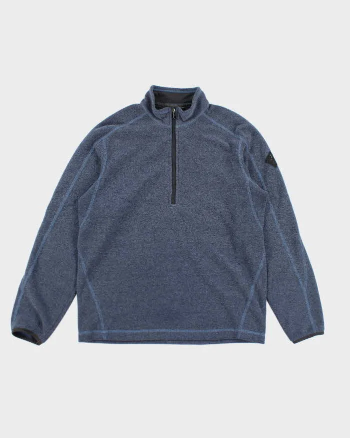 Vintage Eddie Bauer Lined Quarter Zip Fleece - M sold by Rokit