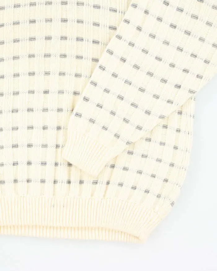 Vintage Sebsatex Alpaca Quarter Zip Jumper - M sold by Rokit product image thumbnail 4