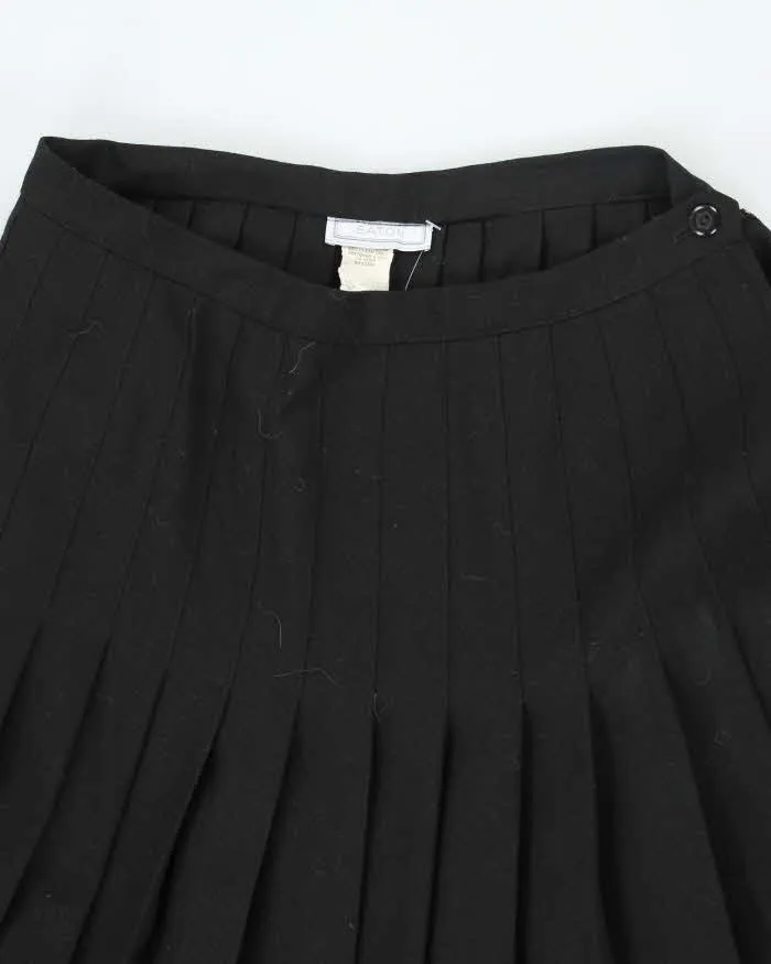Vintage Eaton Wool Pleated Skirt - XS sold by Rokit product image thumbnail 3