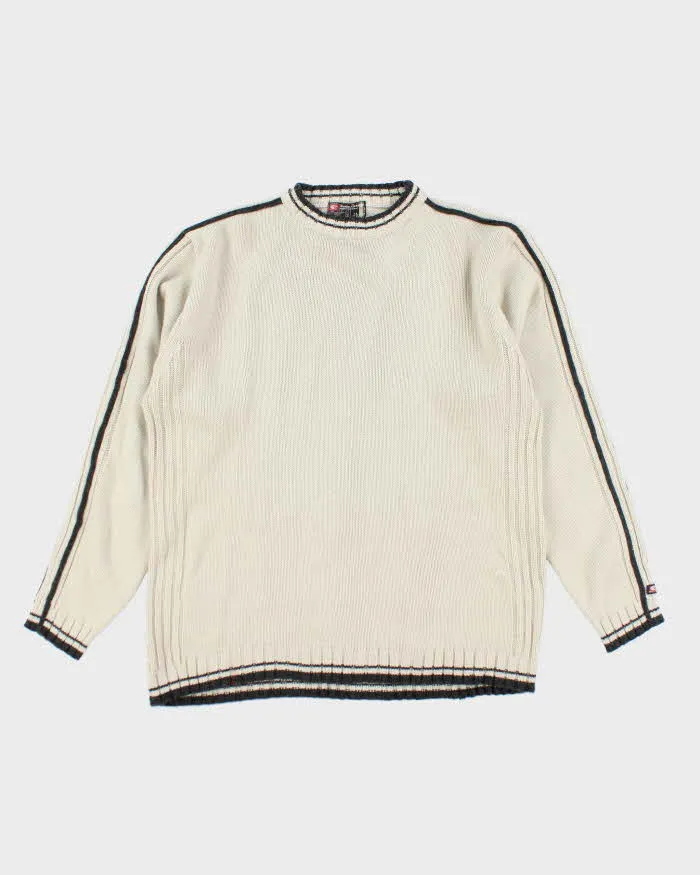 Vintage 2000's Point Zero Chunky Heavyweight Knit Jumper - L sold by Rokit