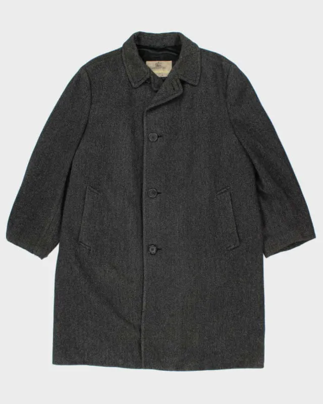 Vintage 90's Aquascutum Heavyweight Overcoat - XL sold by Rokit