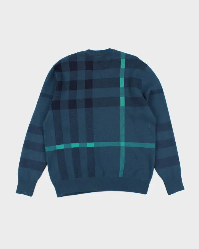 Vintage Burberry Brit Merino Wool Blend Patterned Knit Jumper - XL sold by Rokit product image thumbnail 2