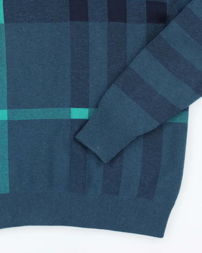 Vintage Burberry Brit Merino Wool Blend Patterned Knit Jumper - XL sold by Rokit product image thumbnail 4