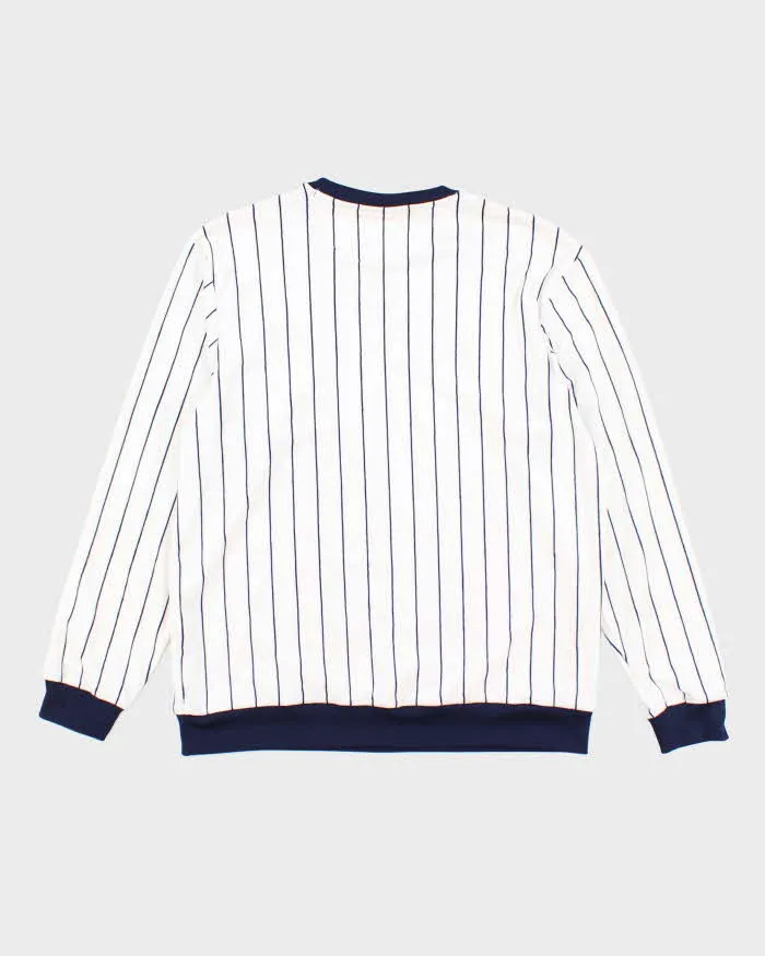 Vintage 2000's Fila Striped Velour Pullover Sweatshirt - L sold by Rokit product image thumbnail 2